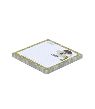 کاغذ یادداشت 50 برگ نوت یاز 7.5×7.5 سانت - طرح 12