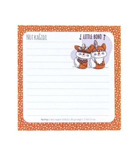 کاغذ یادداشت 50 برگ نوت یاز 7.5×7.5 سانت - طرح 14