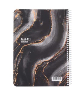 دفتر وزیری 100 برگ با پرفراژ سم- طرح 570