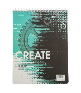 دفتر رحلی شطرنجی 100 برگ سم طرح 825