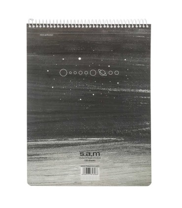 دفتر رحلی شطرنجی 100 برگ سم طرح 829