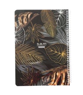 دفتر وزیری کلاسیک 100 برگ سم- طرح 860