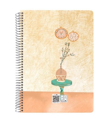 دفتر وزیری سیمی 100 برگ مسترنوت - کد 3