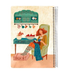 دفتر وزیری سیمی 100 برگ مسترنوت - کد 3