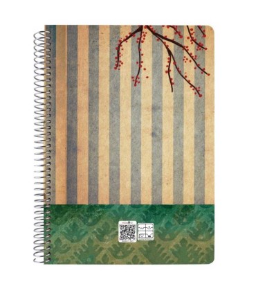 دفتر وزیری سیمی 100 برگ مسترنوت - کد 6