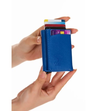 کیف پول و نگهدارنده کارت با مکانیزم اتوماتیک NEWISH POLO