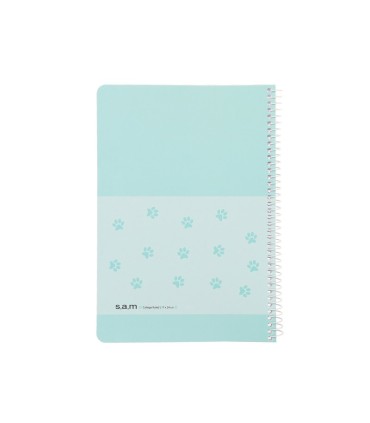 دفتر وزیری کلاسیک 100 برگ سم SAM - طرح رد پا