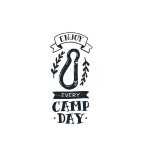 استیکر طرح enjoy every camp day