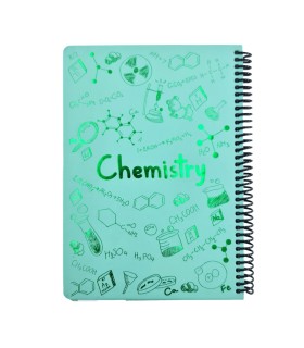 دفتر فرمول shiny وزیری شیمی دات نوت 100 برگ رنگ سبز