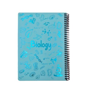 دفتر فرمول shiny وزیری زیست دات نوت 100 برگ رنگ فیروزه ای