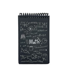 دفتر یادداشت A6  ریاضی دات نوت سری Science رنگ مشکی