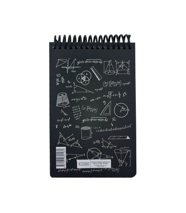 دفتر یادداشت A6  ریاضی دات نوت سری Science رنگ مشکی
