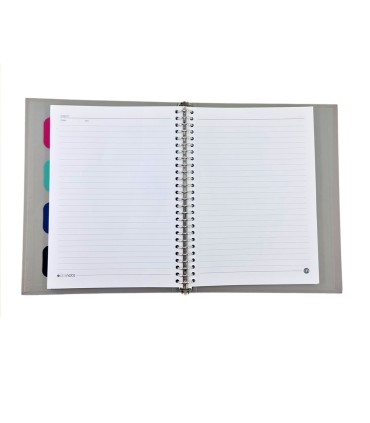 دفتر کلاسور ۲۶ حلقه sciense دات نوت- طرح آناتومی مغز