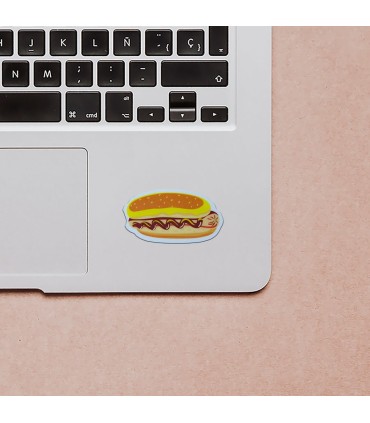 استیکر طرح هات داگ