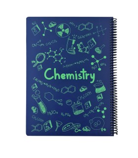 دفتر فرمول شیمی رحلی دات نوت رنگ سرمه ای