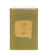 دفتر یادداشت پیل سایز A5 مدل گیومه Good Vibes