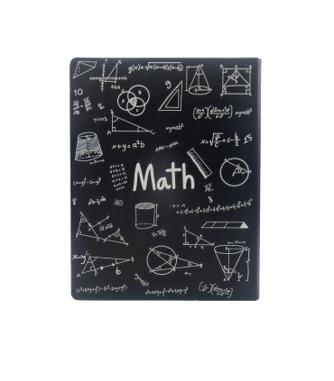 دفتر کلاسور ۲۶ حلقه ریاضی دات نوت- مشکی dotnote