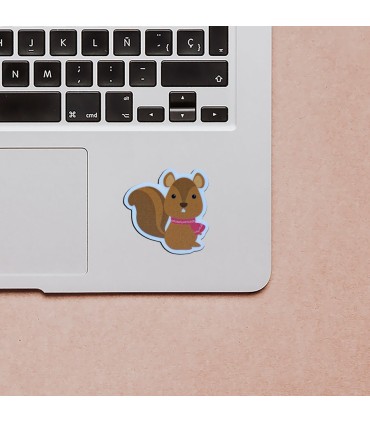 استیکر طرح سنجاب