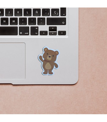استیکر طرح خرس