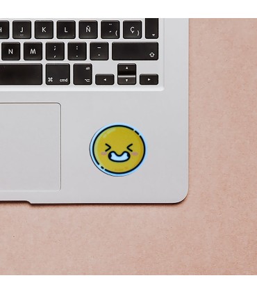 استیکر طرح ایموجی عصبانی