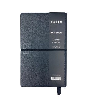 سررسید 1404 سم  SAM مدل سافت کلاسیک اروپایی- مشکی