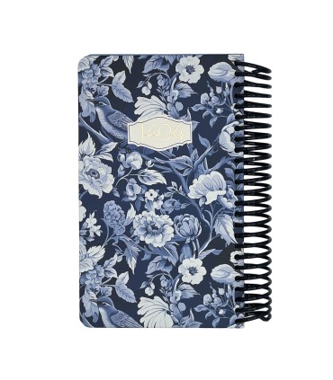 تقویم سال 1404 فنری اروپایی جلد سخت دات نوت - طرح 11