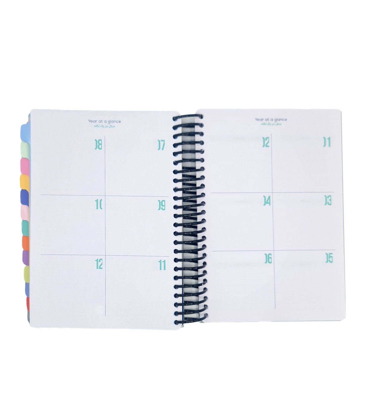 پلنر سالیانه بدون تاریخ دات نوت