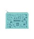 زیپ کیف دات نوت مدل Science سایز A5 رنگ فیروزه ای