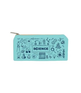 زیپ کیف دات نوت مدل Science سایز B5 رنگ فیروزه ای