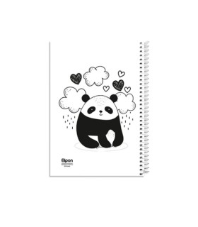 دفتر نقاشی فانتزی 60 برگ سیمی الیپون - کد 2551322