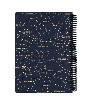 دفتر کلاسیک پریمیوم 100 برگ جلد سخت دات نوت - طرح 2