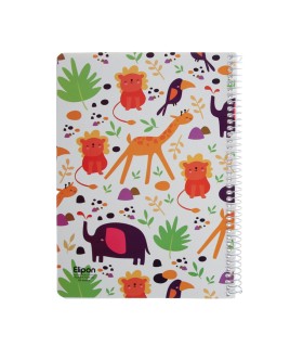 دفتر 60 برگ وزیری سیمی فانتزی الیپون - کد 2231225