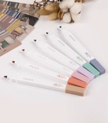 ماژیک هایلایتر پاستلی ZUIXUA پک 6 عددی کد F0650