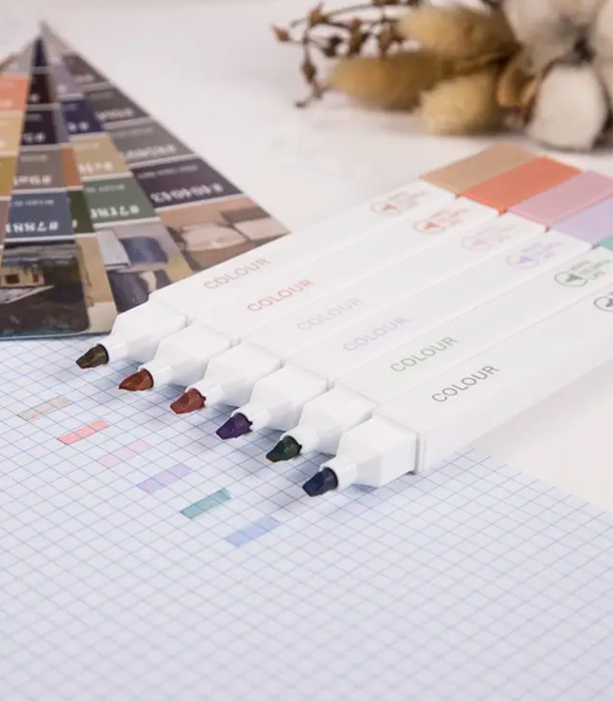 ماژیک هایلایتر پاستلی ZUIXUA پک 6 عددی کد F0650