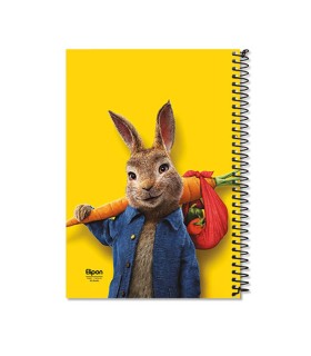 دفتر 40 برگ وزیری سیمی فانتزی الیپون - کد 2121524