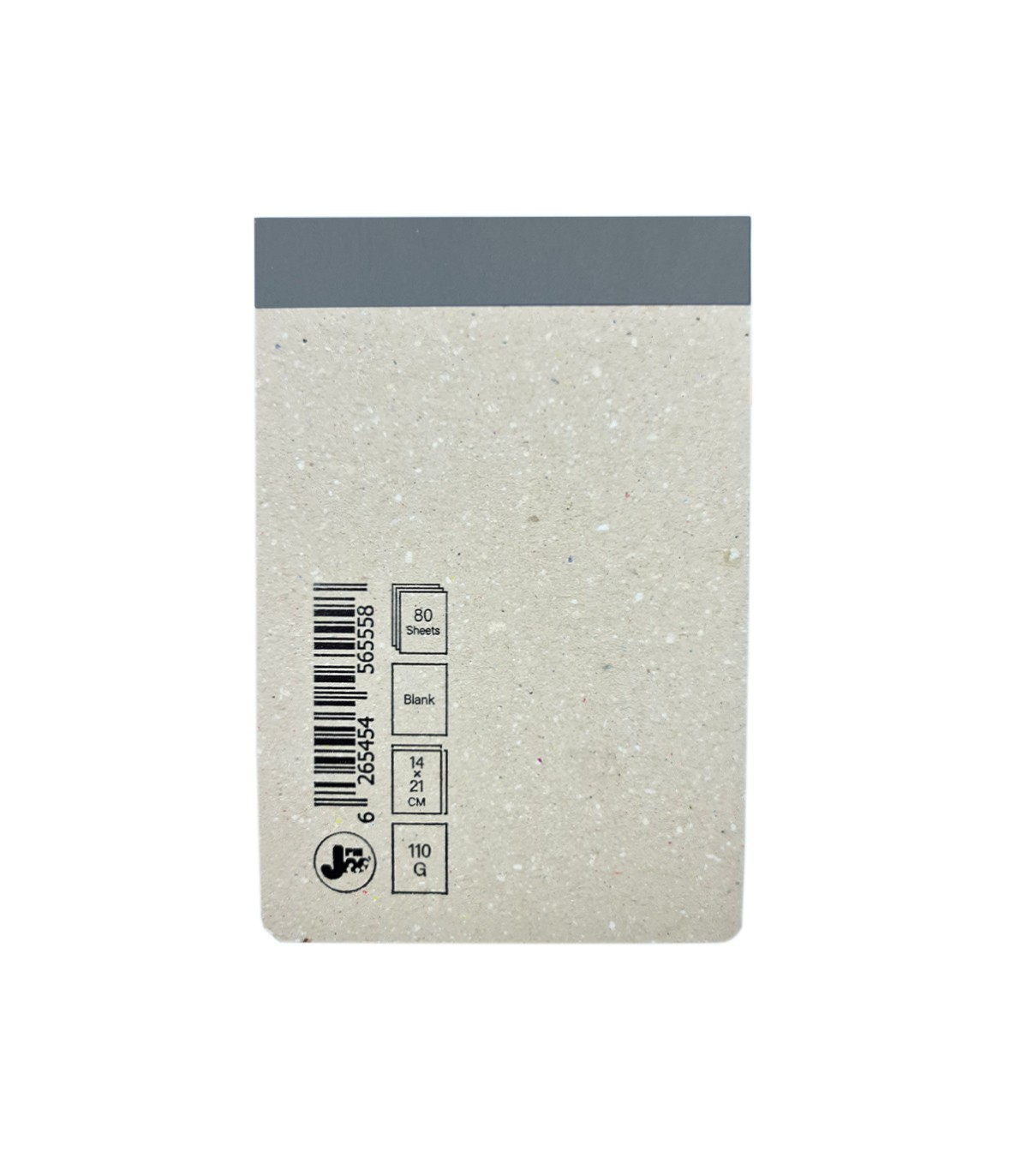 دفتر طراحی پیل مدل کانسپت طرح Designer سایز A5 - رنگ طوسی