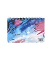 دفتر یادداشت سم با پرفراژ 10×15 سیم از 15 - طرح آبرنگی