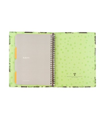 کلاسور 100 برگ 26 حلقه سم - طرح شبدر