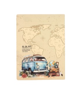 کلاسور 100 برگ 26 حلقه سم - طرح سفر