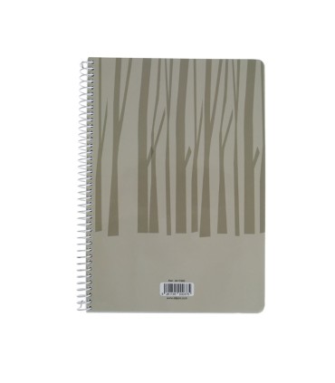 دفتر 100 برگ وزیری سیمی مجلد الیپون - کد 2411599