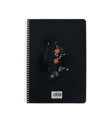 دفتر 100 برگ وزیری سیمی مجلد الیپون - کد 2781289