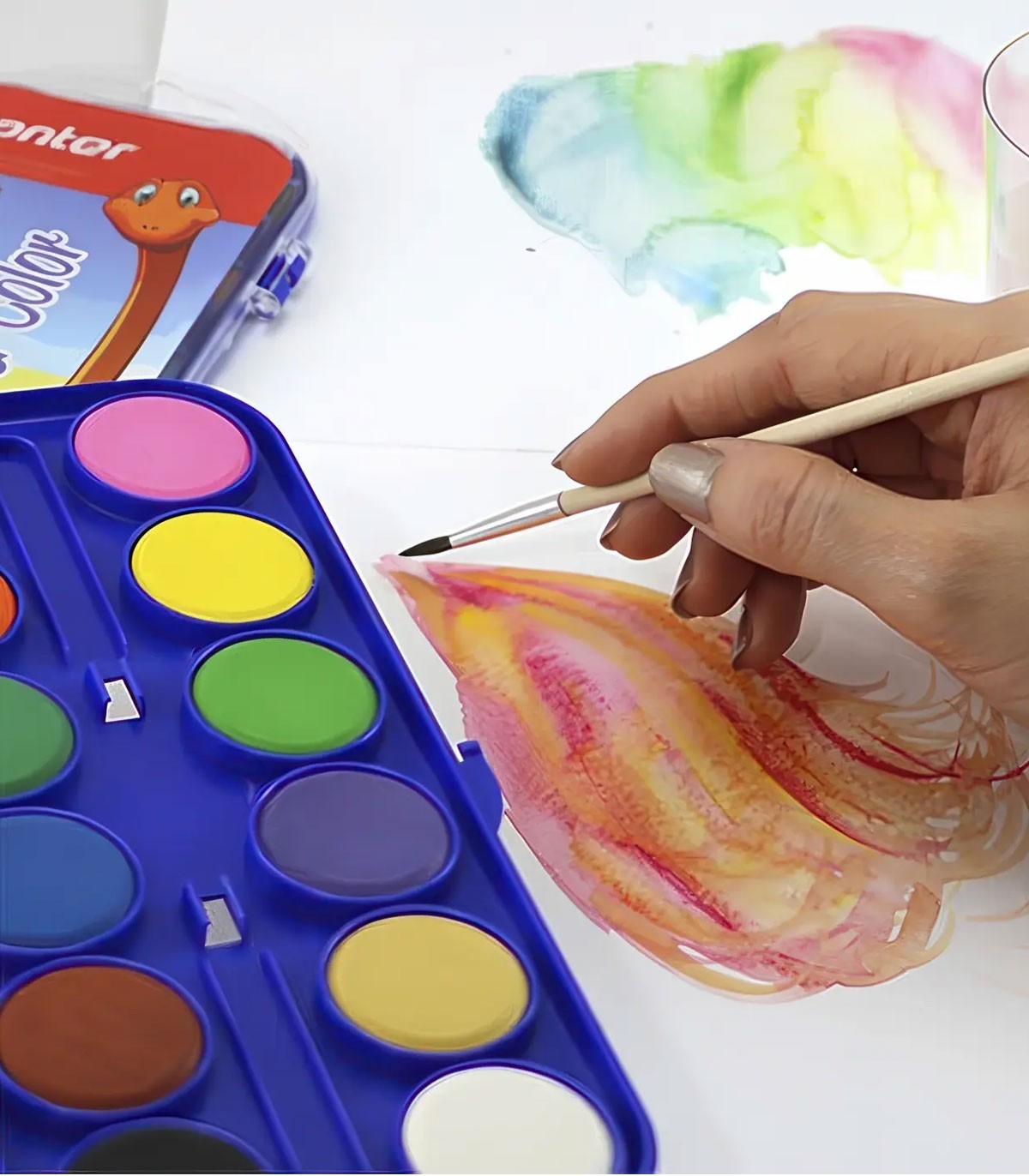 آبرنگ 12 رنگ Toucan Design پنتر - کد PWC103