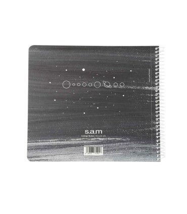 دفتر خشتی 200 برگ سم طرح سیاره ها