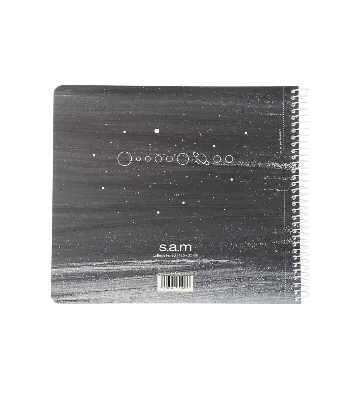 دفتر خشتی 200 برگ سم طرح سیاره ها