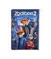 دفترسیمی وزیری فانتزی 100 برگ سم- طرح ZOOTOPIA2