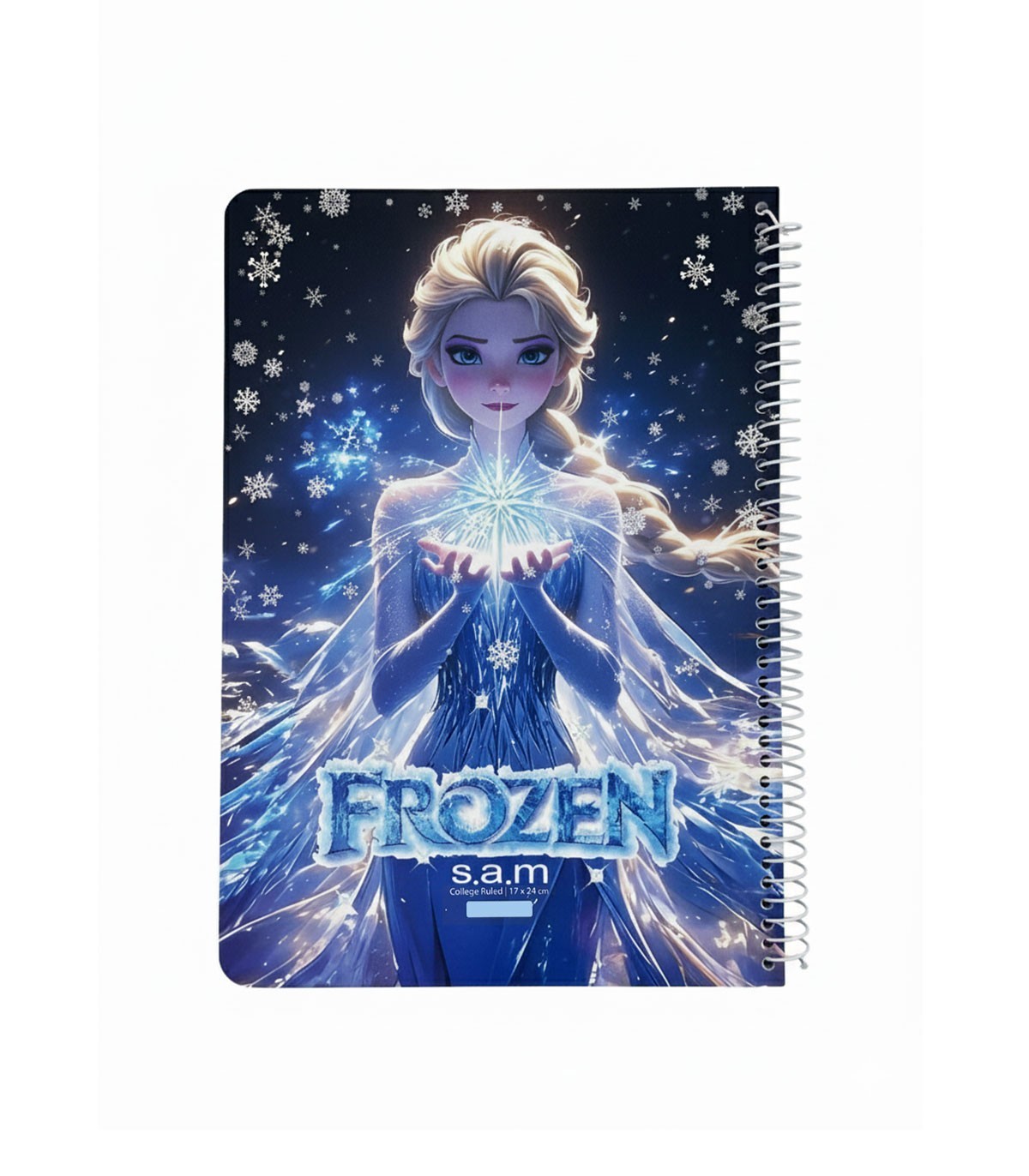 دفترسیمی وزیری فانتزی 100 برگ سم- طرح Frozen