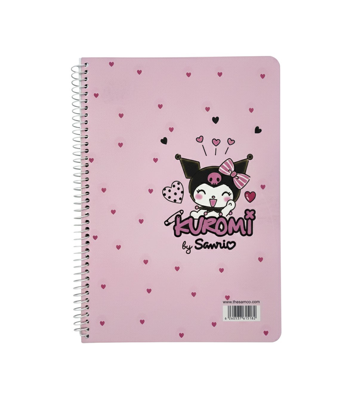 دفترسیمی وزیری فانتزی 100 برگ سم- طرح Kuromi