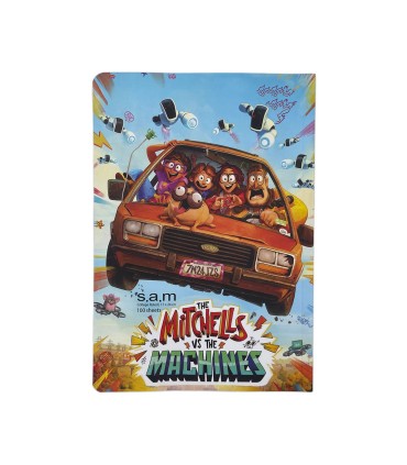 دفتر شومیز فانتزی 100 برگ سم- طرح The Mitchells
