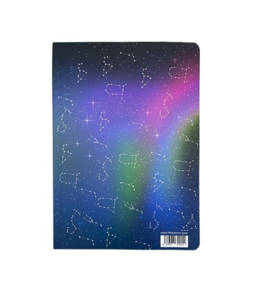 دفتر شومیز فانتزی 100 برگ سم- طرح فضانورد موج سوار