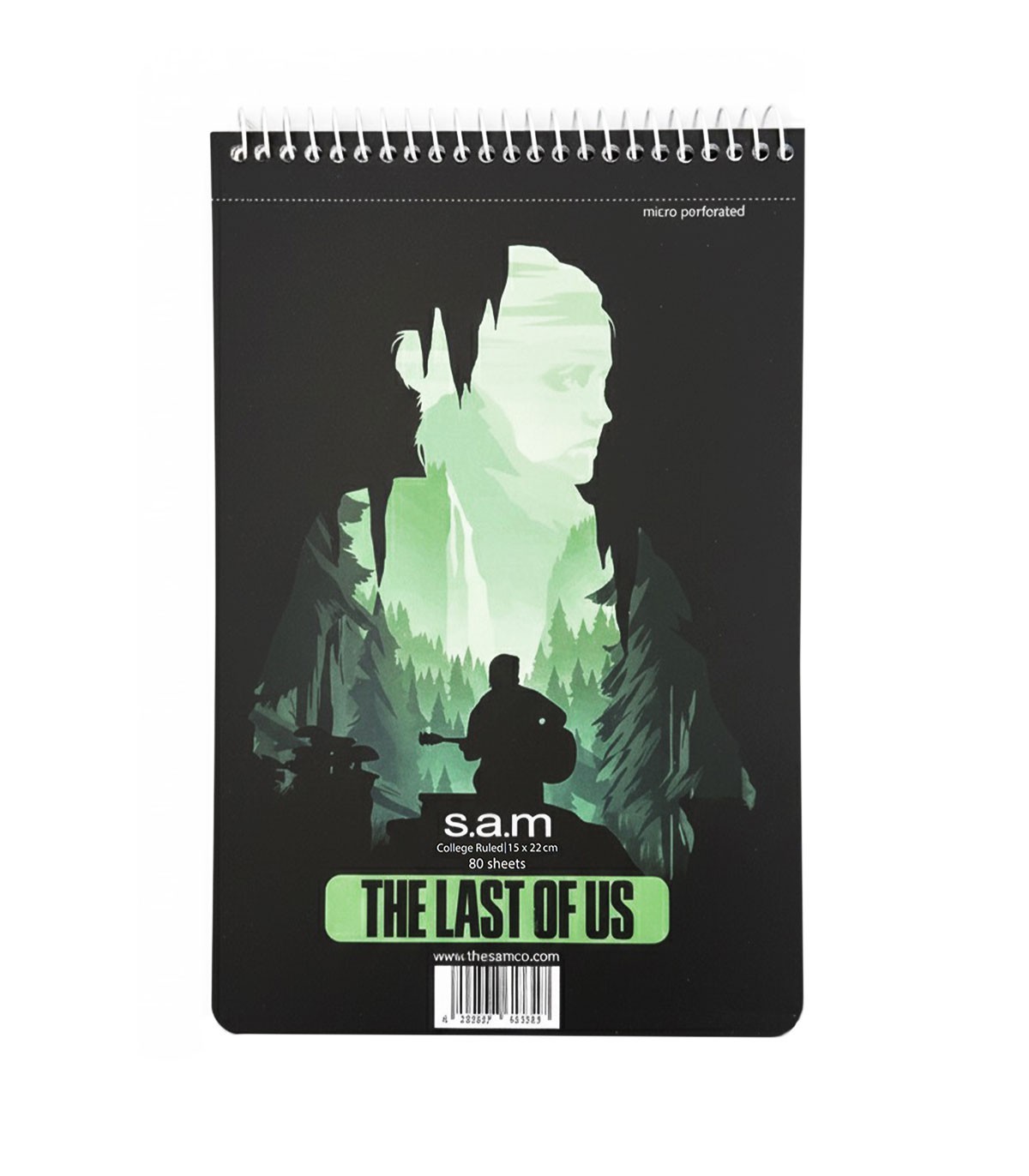 دفتر یادداشت سم با پرفراژ 22×15 سیم از 15 طرح THE LAST OF US